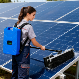 Solar Panel Cleaning Roller Brush