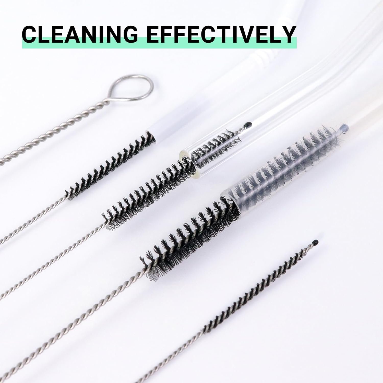 13pcs Nylon Tube & Bottle Cleaning Brush Set - Image 4