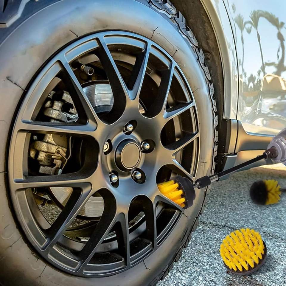 18-Piece Drill Brush Car Cleaning Kit - Image 6