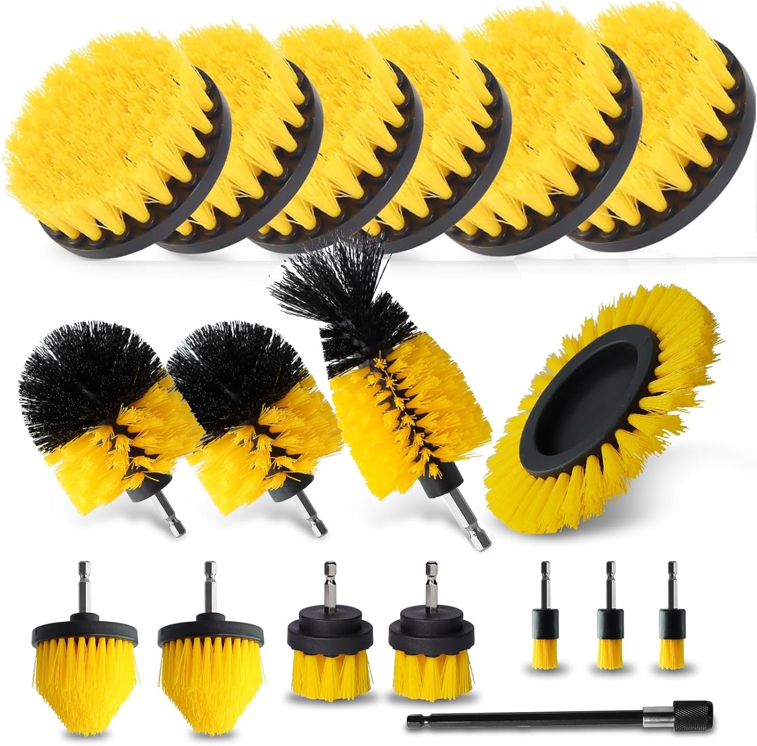 Drill Brush Car Detailing Set