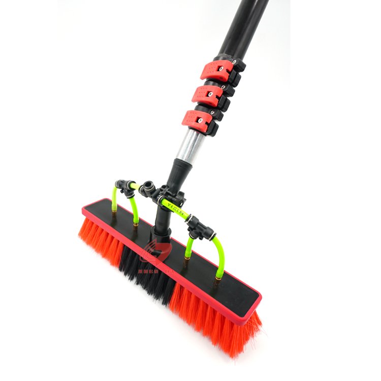 Telescopic Water Fed Pole Cleaning Brush - Image 4