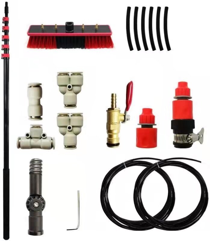 Telescopic Water Fed Pole Cleaning Brush - Image 6
